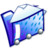 folder blue Icon